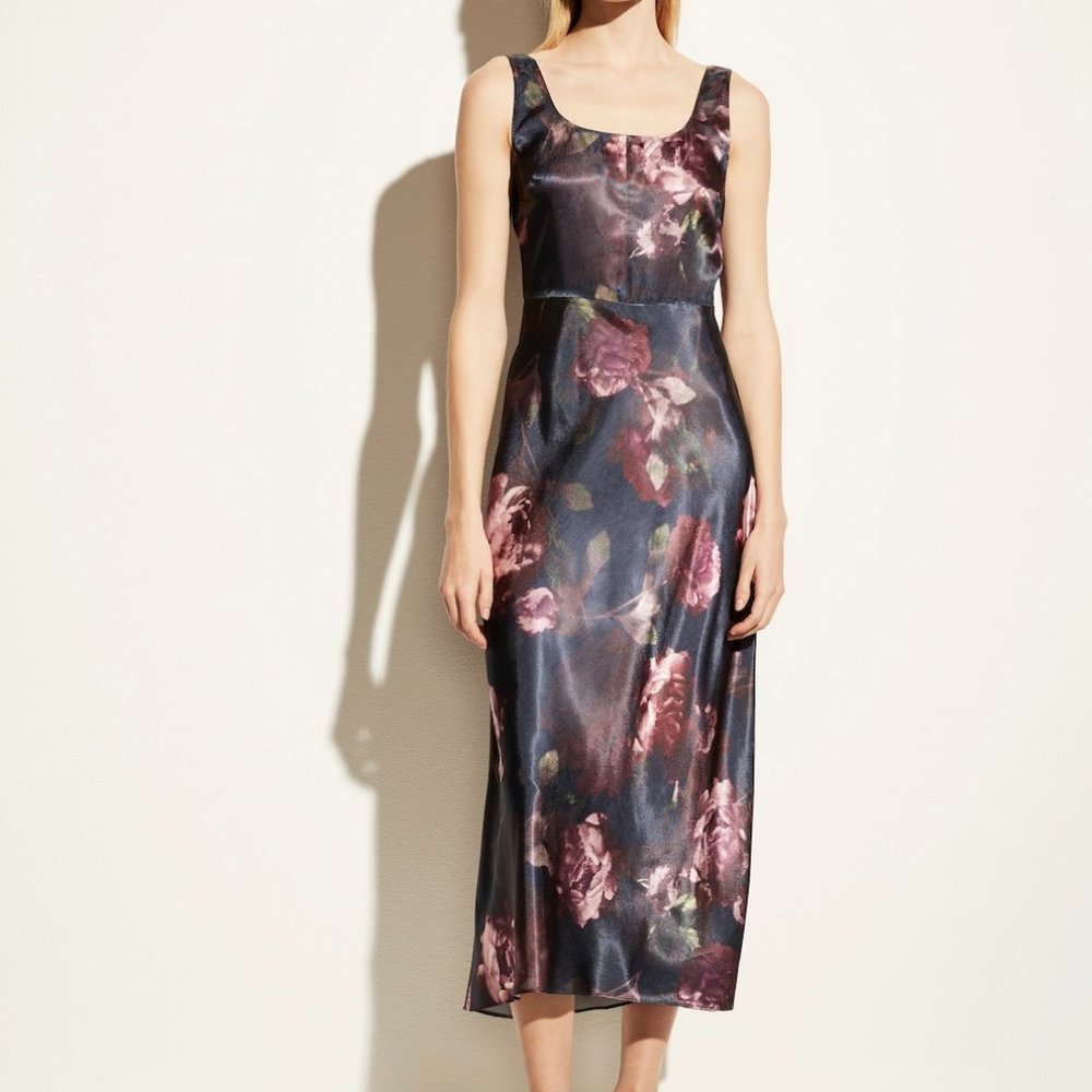 Vince Night Garden Slip Dress